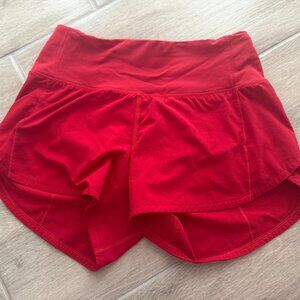 lululemon speed up shorts